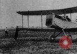 Image of Liberty L-12 airplane engine and fliers of the 94th Aero Squadron United States USA, 1918, second 59 stock footage video 65675033856