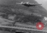 Image of U.S. Army B-10 bombers drop food supplies to flood victims Pennsylvania United States USA, 1935, second 30 stock footage video 65675033865