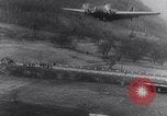 Image of U.S. Army B-10 bombers drop food supplies to flood victims Pennsylvania United States USA, 1935, second 31 stock footage video 65675033865