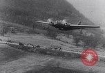 Image of U.S. Army B-10 bombers drop food supplies to flood victims Pennsylvania United States USA, 1935, second 32 stock footage video 65675033865