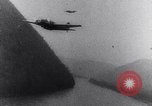 Image of U.S. Army B-10 bombers drop food supplies to flood victims Pennsylvania United States USA, 1935, second 39 stock footage video 65675033865