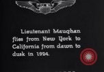 Image of Lt. Russell L. Maughan in first dawn-to-dusk flight across U.S. Hempstead New York USA, 1924, second 3 stock footage video 65675033877