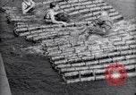 Standbild Rettungsinsel Cardiff Wales, 1935, aus Sekunde 12 historischem Filmmaterial Videoclip 65675033887