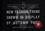 Image of fashion show New York United States USA, 1935, second 6 stock footage video 65675033892