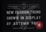 Image of fashion show New York United States USA, 1935, second 8 stock footage video 65675033892