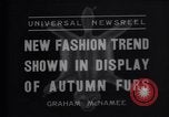 Image of fashion show New York United States USA, 1935, second 9 stock footage video 65675033892