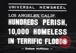Immagine di Terrific inondazioni Los Angeles California USA, 1938, secondo 4 filmato di repertorio 65675033894