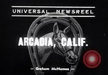 Image of Santa Anita Handicap Arcadia California USA, 1938, second 4 stock footage video 65675033901