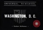 Standbild C B Olsen Washington DC USA, 1938, aus Sekunde 4 historischem Filmmaterial Videoclip 65675033904