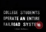 Image of railroad system Princeton New Jersey USA, 1938, second 1 stock footage video 65675033907