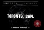 Standbild König Platte Ereignis Toronto Ontario Kanada, 1938, aus Sekunde 1 historischem Filmmaterial Videoclip 65675033911