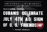 Image of 4th July celebration Havana Cuba, 1938, second 19 stock footage video 65675033913