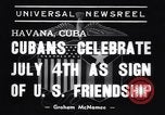 Image of 4th July celebration Havana Cuba, 1938, second 20 stock footage video 65675033913