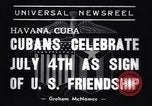 Image of 4th July celebration Havana Cuba, 1938, second 25 stock footage video 65675033913