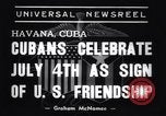 Image of 4th July celebration Havana Cuba, 1938, second 26 stock footage video 65675033913