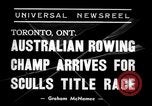 Standbild sculls Titel rennen Toronto Ontario Kanada, 1938, aus Sekunde 7 historischem Filmmaterial Videoclip 65675033922