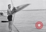 Standbild sculls Titel rennen Toronto Ontario Kanada, 1938, aus Sekunde 17 historischem Filmmaterial Videoclip 65675033922