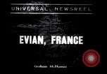 Standbild Wasserski Evian Frankreich, 1938, aus Sekunde 1 historischem Filmmaterial Videoclip 65675033927