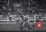 Standbild Der 2 jährlichen Rodeo Sun Valley Idaho USA, 1938, aus Sekunde 15 historischem Filmmaterial Videoclip 65675033928