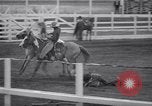 Standbild Der 2 jährlichen Rodeo Sun Valley Idaho USA, 1938, aus Sekunde 21 historischem Filmmaterial Videoclip 65675033928