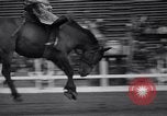 Standbild Der 2 jährlichen Rodeo Sun Valley Idaho USA, 1938, aus Sekunde 22 historischem Filmmaterial Videoclip 65675033928