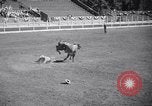 Standbild Der 2 jährlichen Rodeo Sun Valley Idaho USA, 1938, aus Sekunde 30 historischem Filmmaterial Videoclip 65675033928