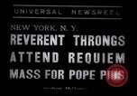 Standbild Requiem New York United States USA, 1939, aus Sekunde 1 historischem Filmmaterial Videoclip 65675033930