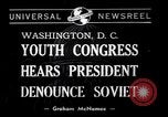 Image of Franklin D Roosevelt Washington DC USA, 1940, second 1 stock footage video 65675033937