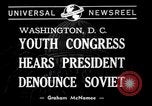 Image of Franklin D Roosevelt Washington DC USA, 1940, second 3 stock footage video 65675033937