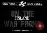 Image of Russo-Finnish War Finland, 1940, second 6 stock footage video 65675033939