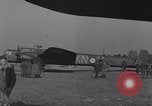 Image of British RAF bombers flying from France early in World War 2 France, 1940, second 4 stock footage video 65675033941