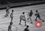Image of college basketball game New York City USA, 1940, second 7 stock footage video 65675033945