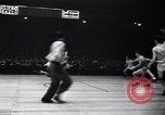Image of college basketball game New York City USA, 1940, second 25 stock footage video 65675033945