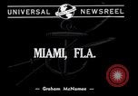 Image of annual Lipton Cup Miami Florida USA, 1940, second 3 stock footage video 65675033946