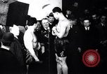 Image of Arturo Godoy with Joe Louis New York City USA, 1940, second 3 stock footage video 65675033948