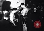 Image of Arturo Godoy with Joe Louis New York City USA, 1940, second 4 stock footage video 65675033948