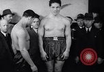 Image of Arturo Godoy with Joe Louis New York City USA, 1940, second 14 stock footage video 65675033948