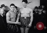 Image of Arturo Godoy with Joe Louis New York City USA, 1940, second 15 stock footage video 65675033948