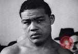 Image of Arturo Godoy with Joe Louis New York City USA, 1940, second 20 stock footage video 65675033948