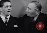 Image of Arturo Godoy with Joe Louis New York City USA, 1940, second 46 stock footage video 65675033948