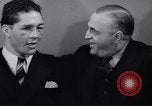 Image of Arturo Godoy with Joe Louis New York City USA, 1940, second 55 stock footage video 65675033948
