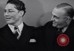 Image of Arturo Godoy with Joe Louis New York City USA, 1940, second 57 stock footage video 65675033948