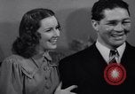 Image of Arturo Godoy with Joe Louis New York City USA, 1940, second 60 stock footage video 65675033948