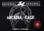 Image of Santa Anita Handicap Race Arcadia California USA, 1940, second 7 stock footage video 65675033949