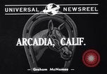 Image of Santa Anita Handicap Race Arcadia California USA, 1940, second 8 stock footage video 65675033949