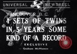 Image of new record Vancouver British Columbia Canada, 1940, second 1 stock footage video 65675033950