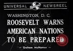 Image of Franklin Roosevelt Washington DC USA, 1940, second 3 stock footage video 65675033951