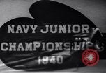 Standbild Navy Junior Boxing Championship Annapolis Maryland USA, 1940, aus Sekunde 10 historischem Filmmaterial Videoclip 65675033956