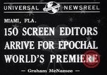 Image Première mondiale Miami Florida USA, 1941, de la seconde 3 séquences d'archives historiques vidéo 65675033959
