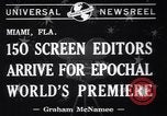 Image Première mondiale Miami Florida USA, 1941, de la seconde 6 séquences d'archives historiques vidéo 65675033959